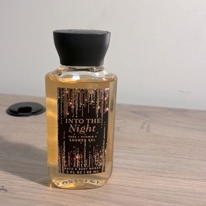 Into the night shower gel
